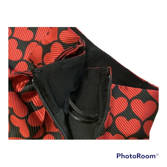 J. Crew Red Heart Skirt - Picture 5 of 6